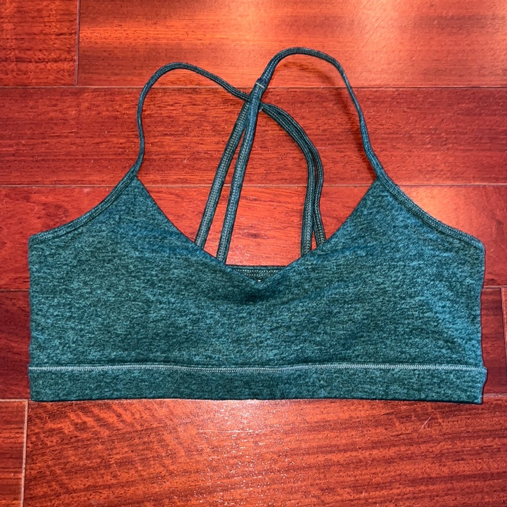 We Over Me Sports Bliss Bra Green, Small - Picture 4 of 11